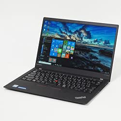 Lenovo ThinkPad X1 Carbon 2017/第7世代Core i5 2.5GHz/メモリ8GB/SSD:256GB/14インチワイド液晶FHD/最新Office(中古品)