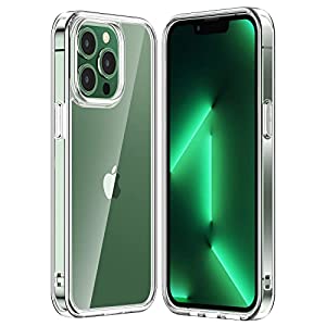(中古品)NIMASO ケース i Phone 13 Pro 用 カバー i Phone13 Pro 対応 ケース 背面 強化ガラス バンパー TPU クリア カバー 6.1インチ用 NSC21H31