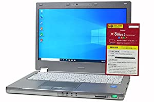 (中古品)ノートパソコン 【Office搭載】 SSD 256GB (新 品 換 装) Panasonic Let'snote CF-MX3 Ultrabook 第4世代 Core i5 4