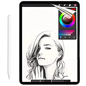(中古品)JPフィルター専門製造所 i Pad Mini 6 (2021 第6世代) 用のフィルム ペーパーのようなフィルム 紙のようなフィルム 紙のような描き心地 反射低減 非光沢 ペン先磨耗防止 