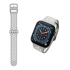 (中古品)エレコム Apple Watch (アップルウォッチ) バンド 49mm 45mm 44mm 42mm [Apple Watch Ultra 8 7 SE2 SE 6 5 4 3 2 1 対