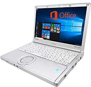 (中古品)MSOffice 2019/Win 10搭載 Panasonic CF-SX3/第四世代Core i5-4200U 1.6GHz/メモリー: 8GB/SSD:256GB/12.1インチワイド