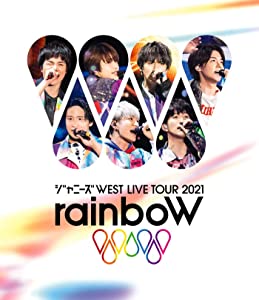 ジャニーズWEST LIVE TOUR 2021 rainboW (通常盤) (BD) [Blu-ray](中古品)