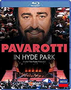 パヴァロッティ・イン・ハイド・パーク (Pavarotti in Hyde Park) [Blu-ray] [Import] [日本語帯・解説付き](中古品)
